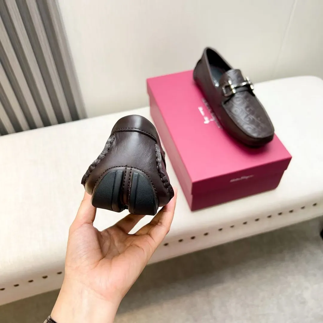 Men's men's shoes 💰620 Ferragamo new high-end quality 🔥 imported cowhide ➕ cowhide lining size 38-45